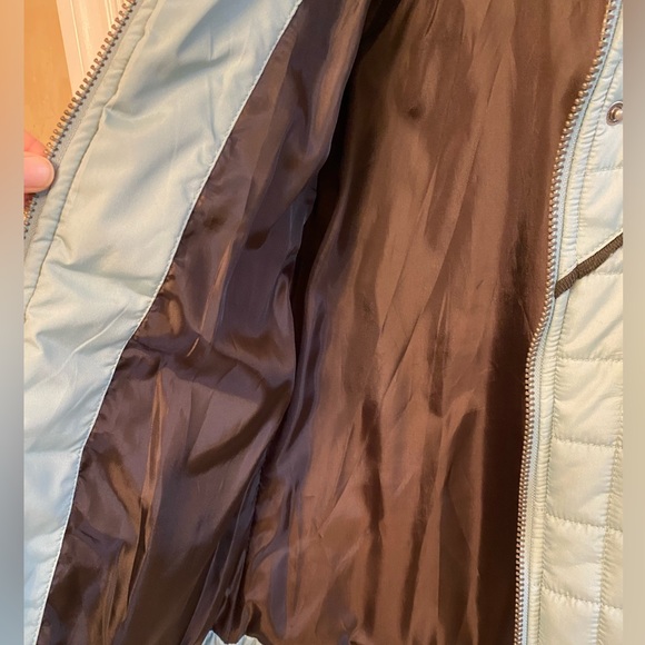 Industry Light Teal Woman’s Bomber Jacket sz Medium - Picture 9 of 9